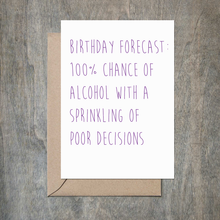 Load image into Gallery viewer, birthday forecast

