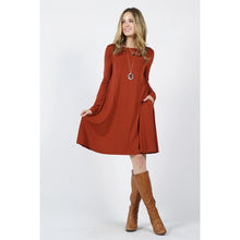 Load image into Gallery viewer, long sleeve dress- last call
