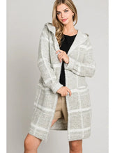 Load image into Gallery viewer, soft plaid cardi

