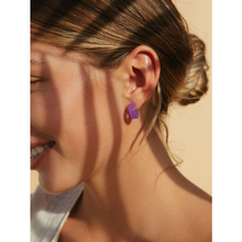 Load image into Gallery viewer, mali hoops in lilac
