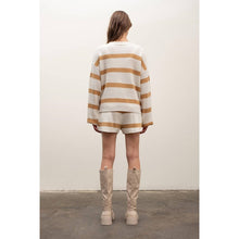 Load image into Gallery viewer, striped lounge shorts- last call
