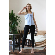 Load image into Gallery viewer, blue stripe tie tank-last call
