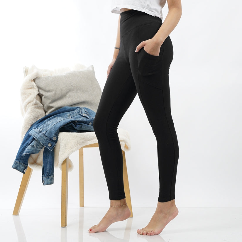 high waist legging with pocket