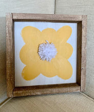 Load image into Gallery viewer, flower pom pom yellow
