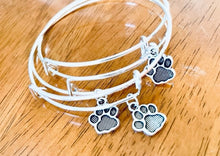 Load image into Gallery viewer, paw print arm charm
